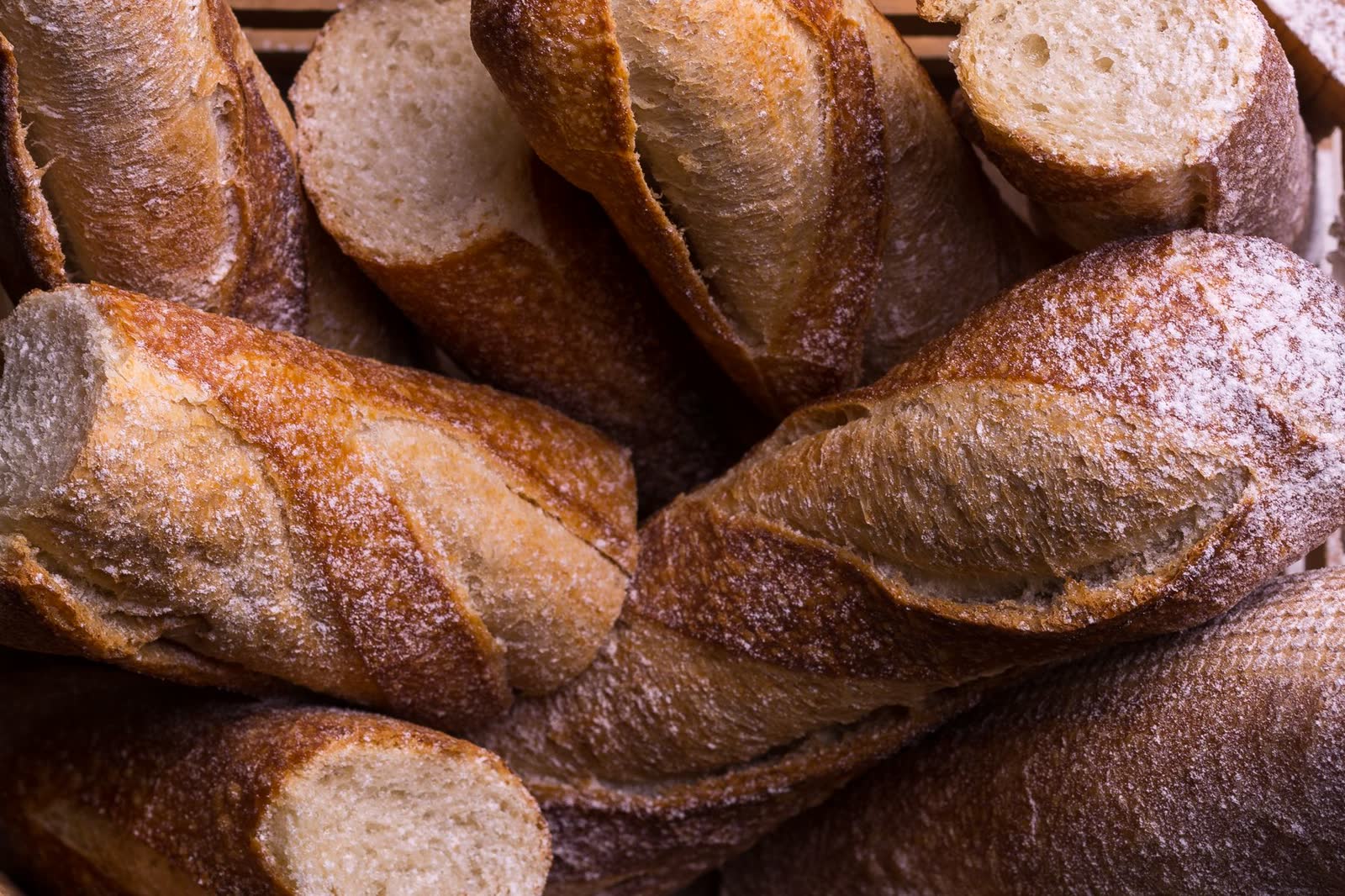 Baguettes tradition en panière