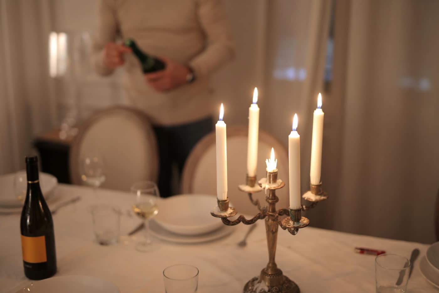 Démonstration chef : réserver une date avec acompte