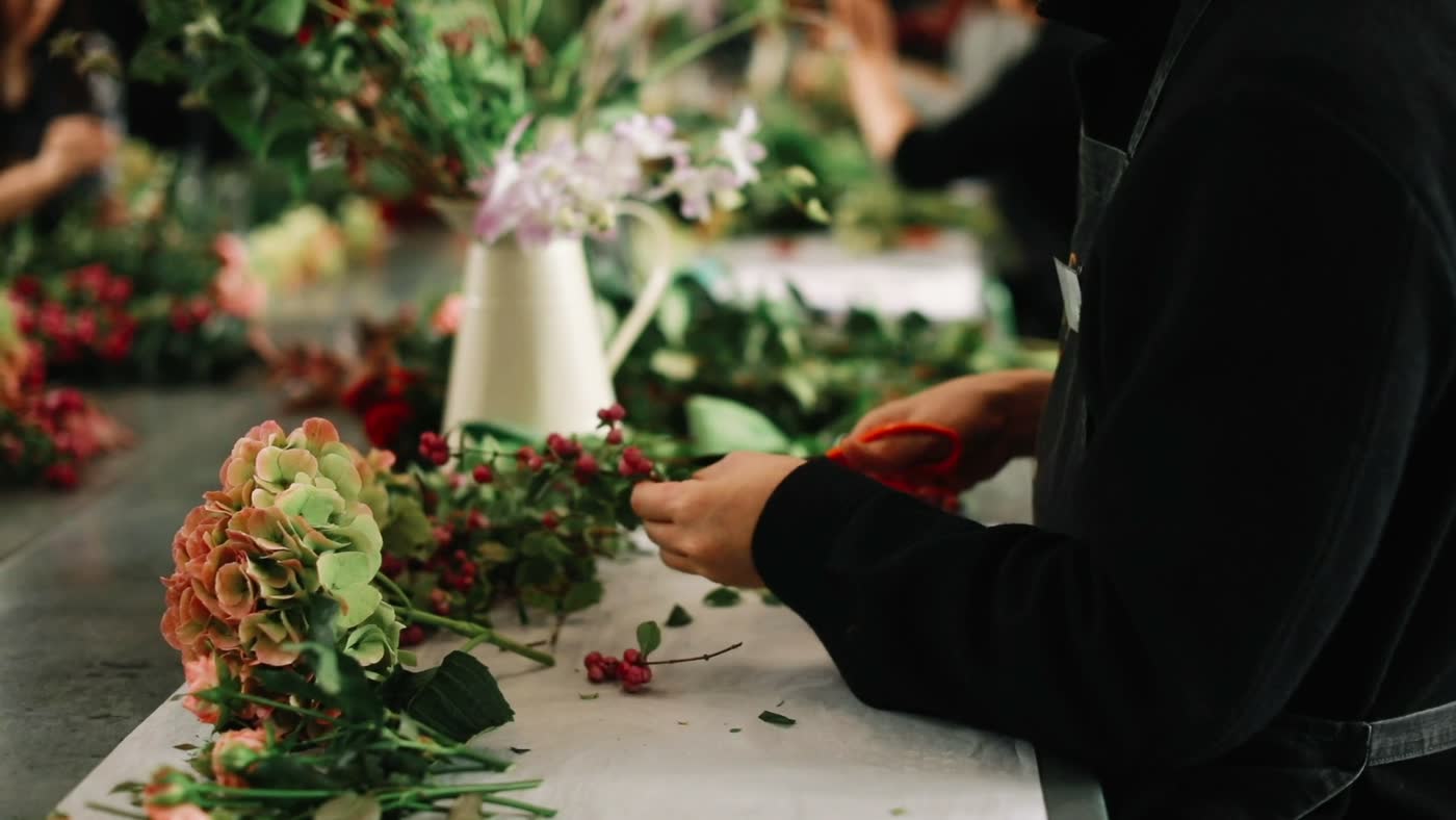 Démonstration fleuriste : Le récap du soir