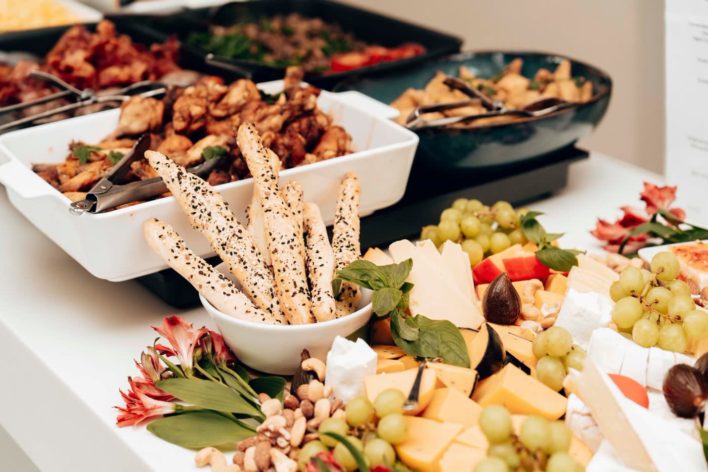 Démo traiteur : le buffet gascon