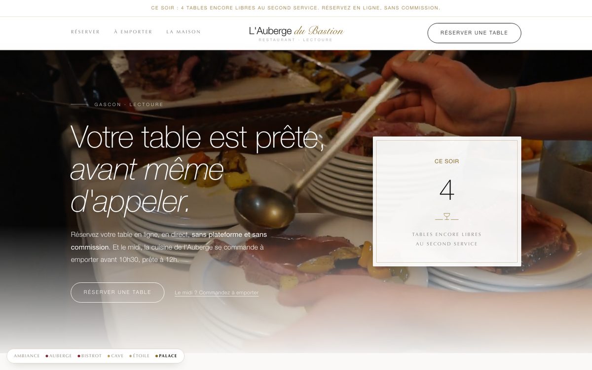 Restaurant, ambiance Palace